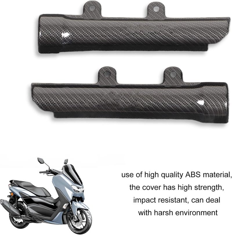 woobles Environmentally Shiny Durable Motorcycle Front Protector Fashion Motorcycle Front Protector (Carbon Fiber Style) - Image 3